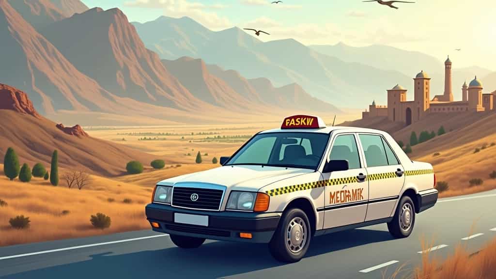تجربه‌ای امن و راحت در سفر با خدمات تاکسی دربستی راه ابریشم کرمان